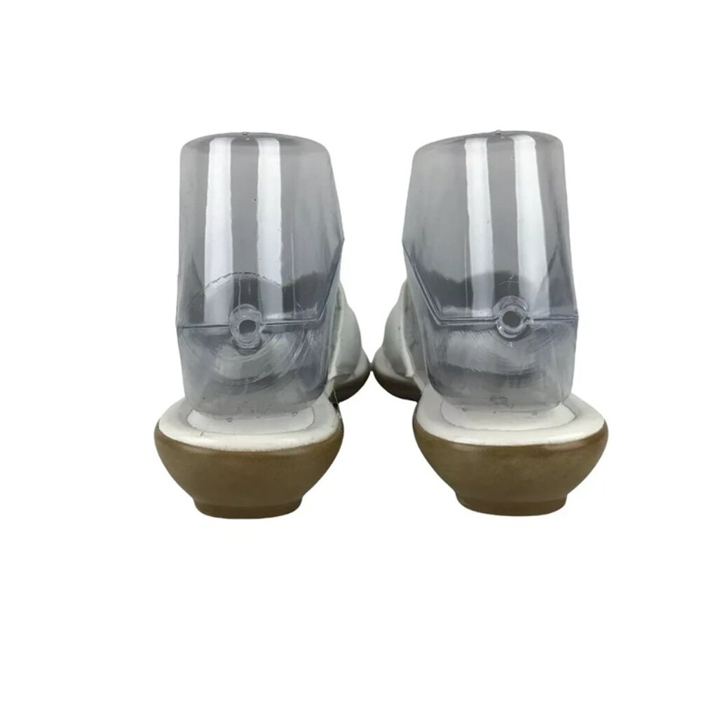 Laura Ashley Womens Maybury S1412250 White Brown Slide Sandals‎ Size US 6.5 M - Picture 5 of 9